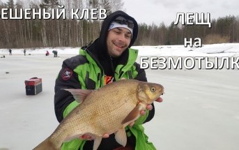 Бешеный клев леща! 